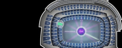 Seat view from Lower Level Endzone