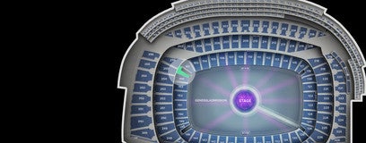 Seat view from Lower Level Endzone