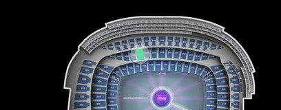 Seat view from Club Two