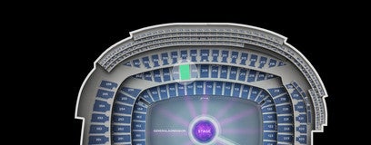 Seat view from Club Two