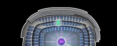 Seat view from Club Two