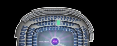 Seat view from Club Two