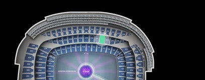 Seat view from Club Two