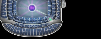 Seat view from Upper Level Grandstand