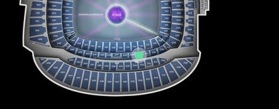 Seat view from Middle