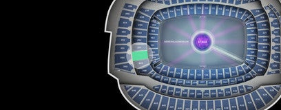 Seat view from Mid Level Endzone