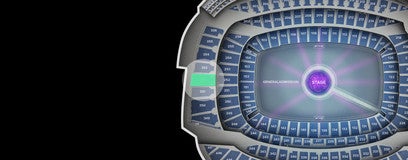 Seat view from Upper Level Endzone
