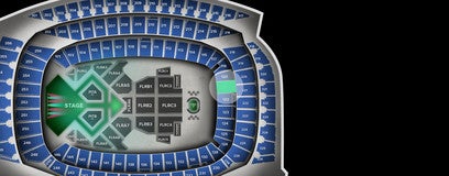 Seat view from Lower