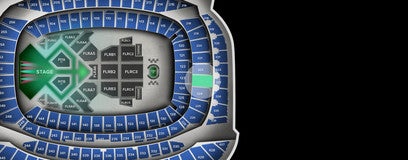 Seat view from Middle