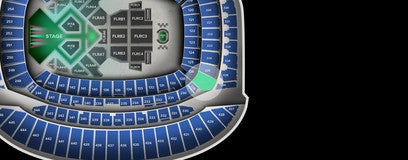 Seat view from Middle