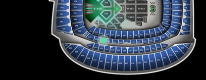 Seat view from Middle