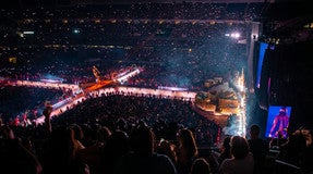 Seat view from Club