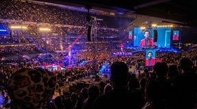 Seat view from Club