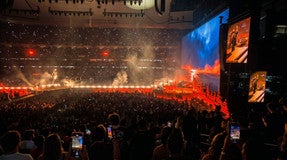 Seat view from Club