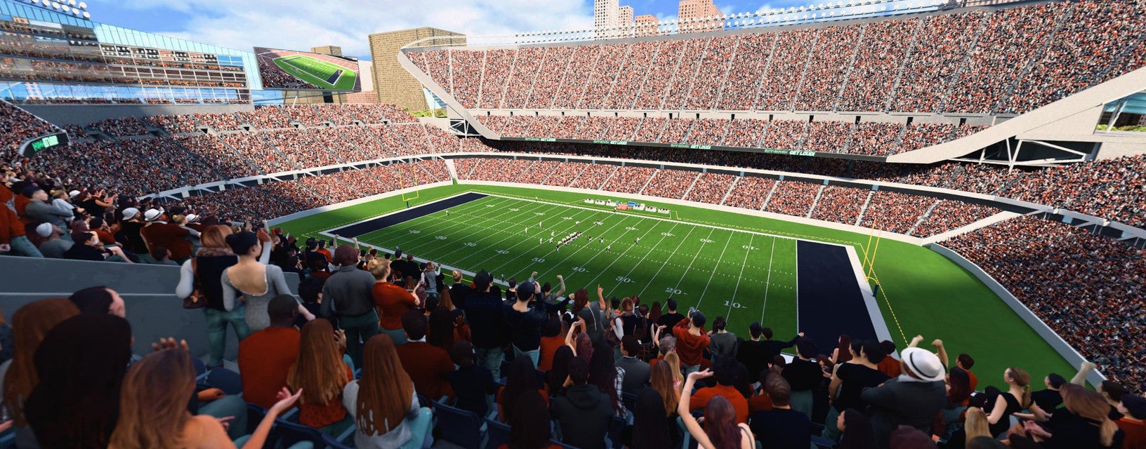 Seat view from Club Two