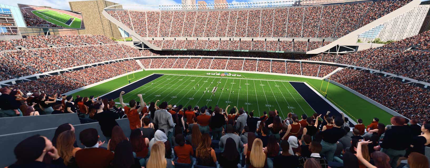 Seat view from Club Two