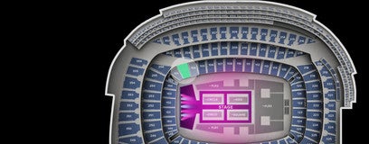 Seat view from Lower Level Corner Mezzanine