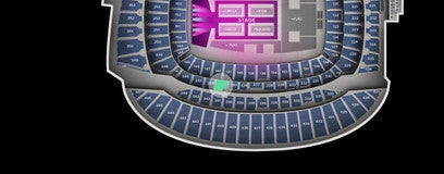 Seat view from Lower Level Mezzanine
