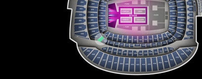 Seat view from Upper Level Grandstand