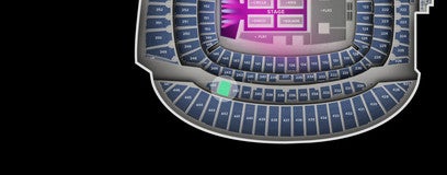 Seat view from Upper Level Grandstand Two