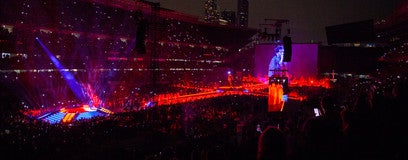 Seat view from Club