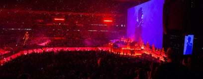 Seat view from Club