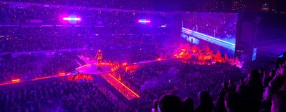 Seat view from Club