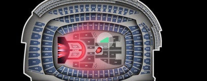 Seat view from Floor