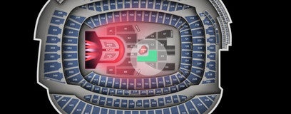 Seat view from Floor