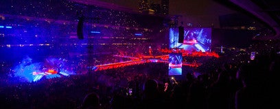 Seat view from Club
