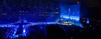 Seat view from Club