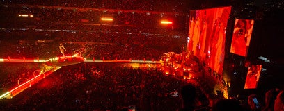 Seat view from Club