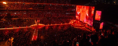 Seat view from Club