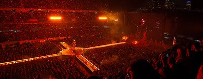 Seat view from Club