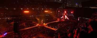 Seat view from Club