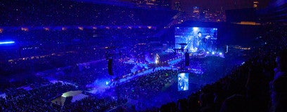 Seat view from Club