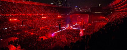 Seat view from Club