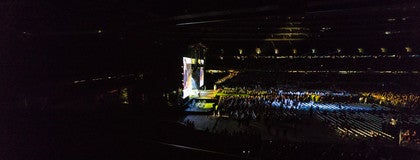 Seat view from Middle