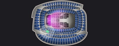 Seat view from Middle