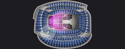 Seat view from Middle