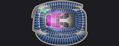 Seat view from Middle