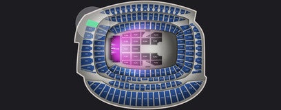 Seat view from Upper