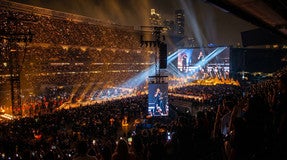 Seat view from Club