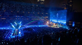 Seat view from Club