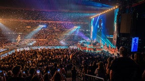 Seat view from Club