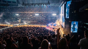 Seat view from Club