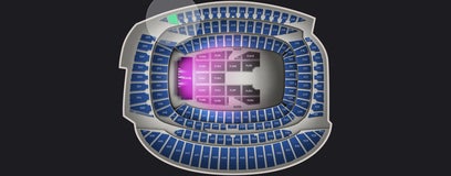 Seat view from Club