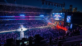 Seat view from Club