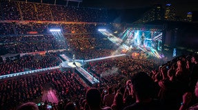 Seat view from Club