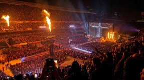 Seat view from Club